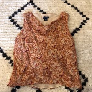 Ann Taylor scoop neck tank top
